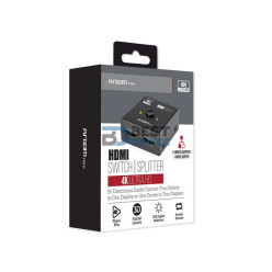 SPLITTER ARGOMTECH ARG-AV-5120 2-1 BIDIRECTIONAL HDMI 4K HD