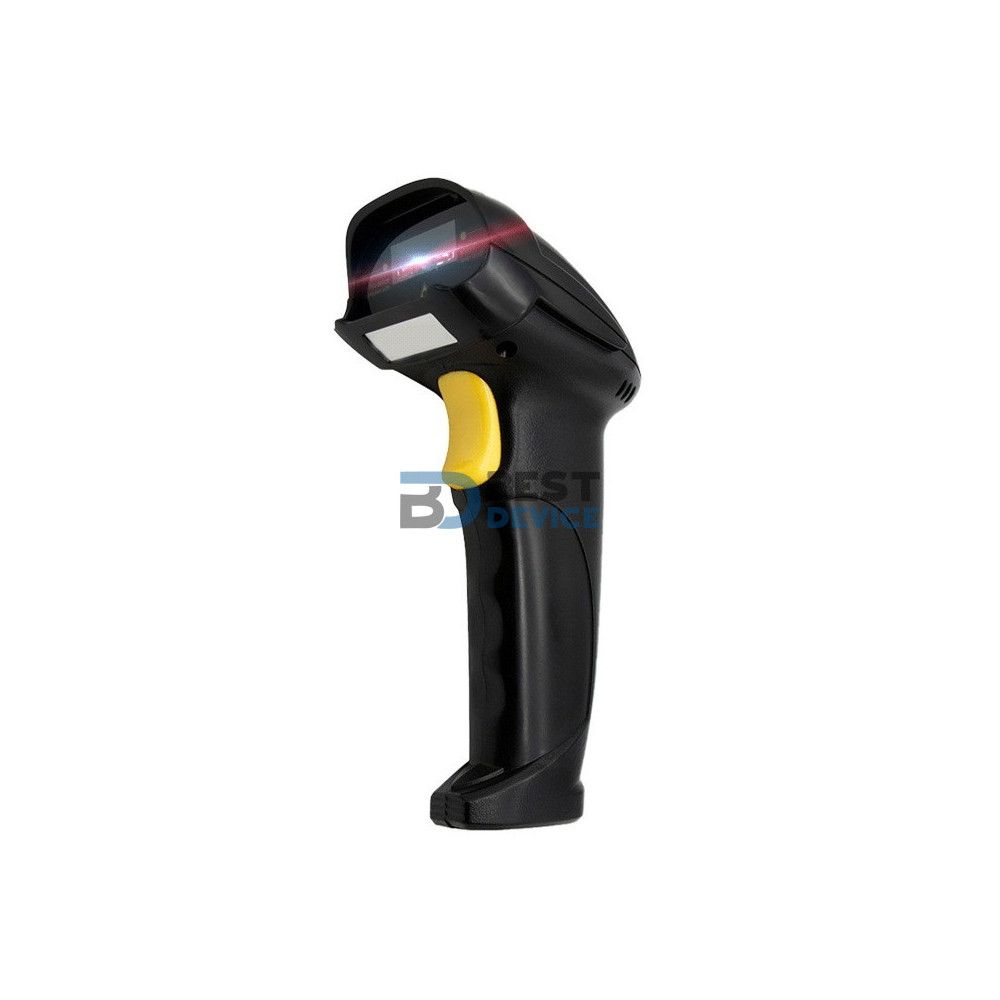 LECTOR DE CODIGOS DE BARRA FTX LC013SH5 1D LASER S/BASE USB/MANUAL/NEGRO