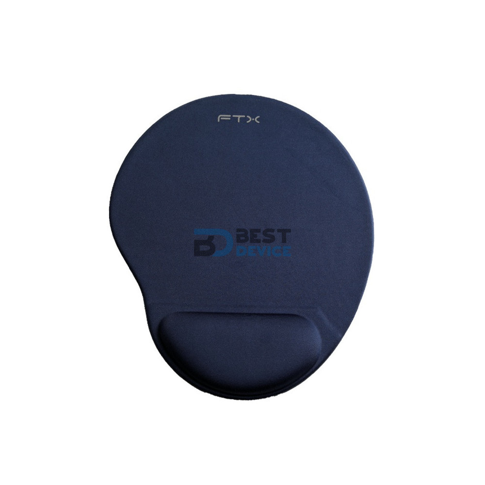 MOUSE PAD FTX FTXMPG01-BL C/APOYO GEL AZUL 124337