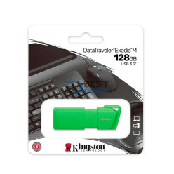 PENDRIVE KINGSTON 128GB KC-U2L128-7LG DATATRAVELER EXODIA M VERDE
