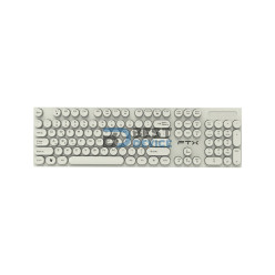 TECLADO USB FTXK22 POR/BLAN