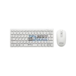 TECLADO+MOUSE WIR FTXGK03 ESP/BLAN