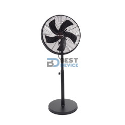 VENTILADOR DE PIE FTX BRISA FS-40MF 3 VELOCIDADES/60W/220V/NEGRO/METAL
