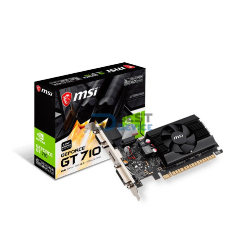 TARJETA GRÁFICA MSI GT710 2GB DDR3 GT710-2GD3-LP 912-V809-4427