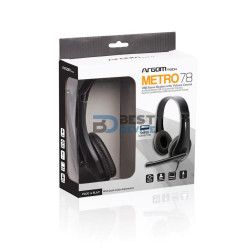 AURICULAR ARGOMTECH ARG-HS-0078 USB METRO