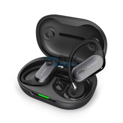 AURICULAR ARGOMTECH ARG-HS-5090BK E90 TIPO-C NEGRO/RES AGUA