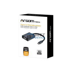 CABLE ADAPTADOR ARGOMTECH ARG-CB-0043 TYPE-C-VGA