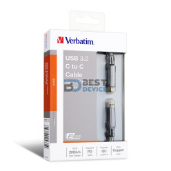 CABLE VERBATIM TYPE-C TO USB-C XGRUCC03