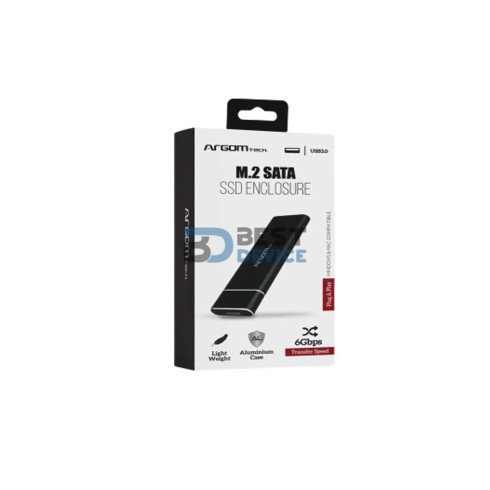 GAVETA PARA HDD SSD ARGOMTECH ARG-AC-1036 USB 3.0 M.2