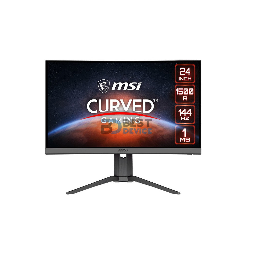 MONITOR GAMER MSI 24" OPTIX G24C6P OPTIX CURVO 144HZ