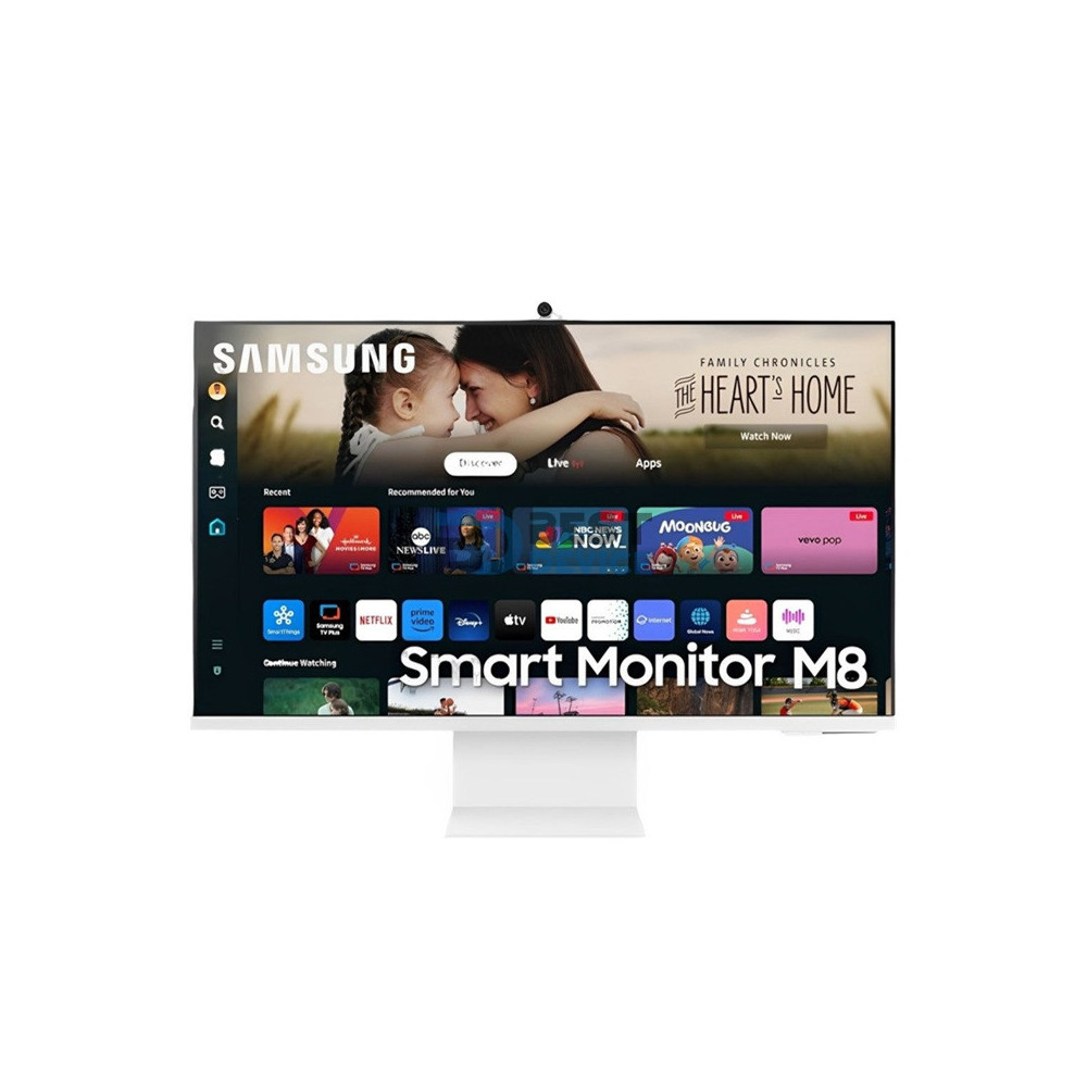 MONITOR SAMSUNG 32" LS32FM801UNXZA SMART 4K