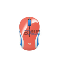 MOUSE LOGITECH 910-005362 M187 WIR NARANJA