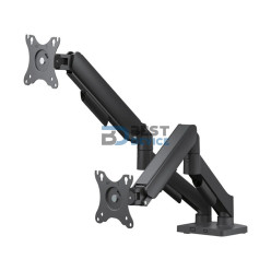 SOPORTE DE ESCRITORIO PARA 2 MONITORES DE 17"-32" ARGOMTECH ARG-BR-1615