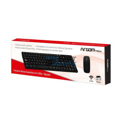 TECLADO ARGOMTECH ARG-KB-7436 KIT WIR