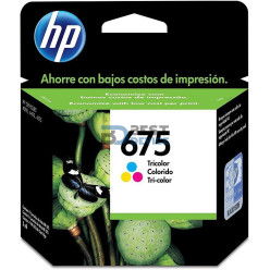 TINTA HP CN691AL 675 COLOR