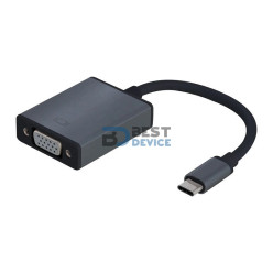 CABLE ADAPTADOR ARGOMTECH ARG-CB-0043 TYPE-C-VGA