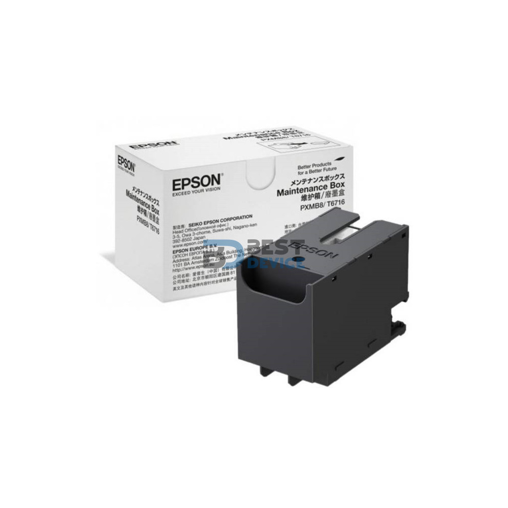 CAJA DE MANTENIMIENTO EPSON T671600 (WF-5290/WF-5790) CAJA DE MANTENIMIENTO EPSON T671600 (WF-5290/WF-5790)
