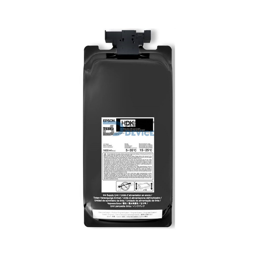TINTA EPSON F6470 T53K920 NEGRO ULTRACHROME 2 X 1 TINTA EPSON F6470 T53K920 NEGRO ULTRACHROME 2 X 1
