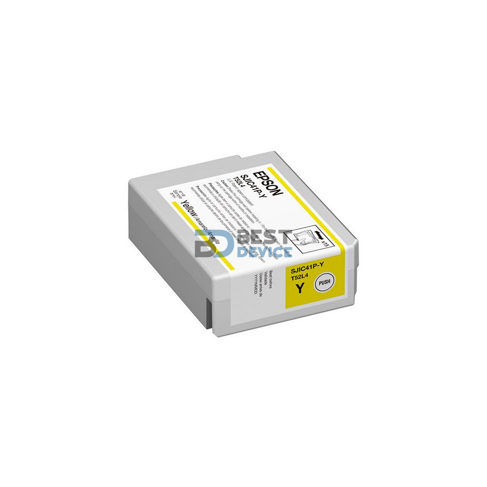 TINTA EPSON SJIC41P C13T52L420 YELLOW (C4000) TINTA EPSON SJIC41P C13T52L420 YELLOW (C4000)
