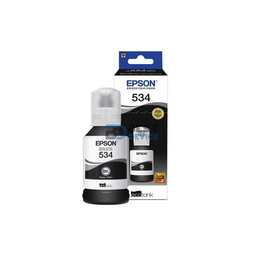 TINTA EPSON T534120-AL NEGRO M1100/20/M80/M2140/70/M3 TINTA EPSON T534120-AL NEGRO M1100/20/M80/M2140/70/M3