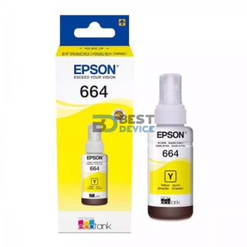 TINTA EPSON T664420 L210/365/555 AMARILLO