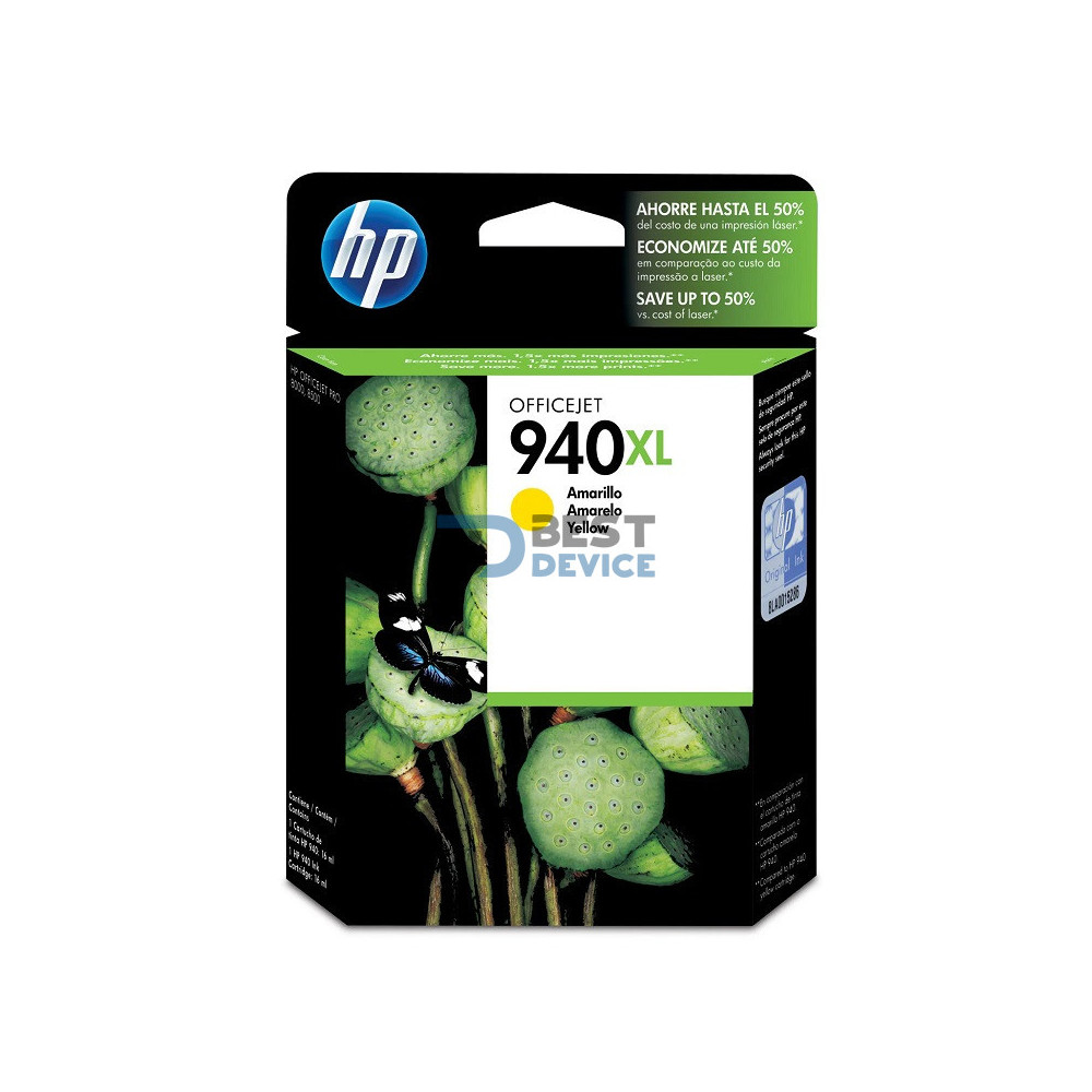 TINTA HP C4909AL 940XL AMARILLO TINTA HP C4909AL 940XL AMARILLO