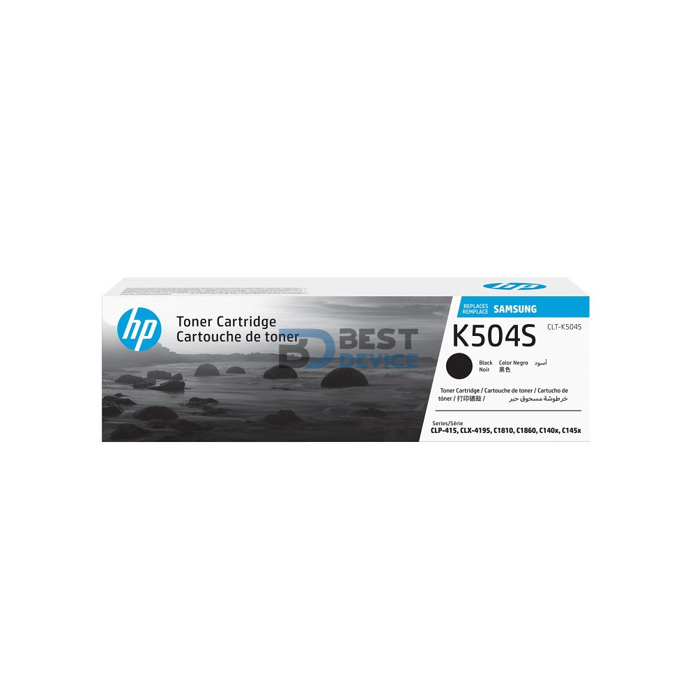 TONER HP SAMSUNG CLT-K504S BLACK SU162A TONER HP SAMSUNG CLT-K504S BLACK SU162A