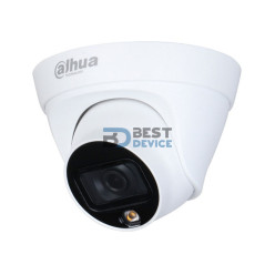CÁMARA DAHUA IP HDW1239T1 DOMO FCOLOR 2MP PoEIP67 15M