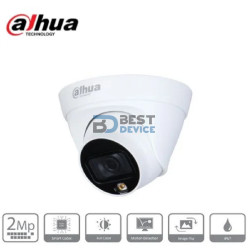 CÁMARA DAHUA IP HDW1239T1 DOMO FCOLOR 2MP PoEIP67 15M