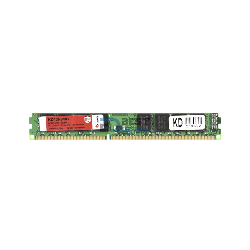 MEMORIA RAM KEEPDATA DDR3 8GB 1333 MHZ MEMORIA RAM KEEPDATA DDR3 8GB 1333 MHZ