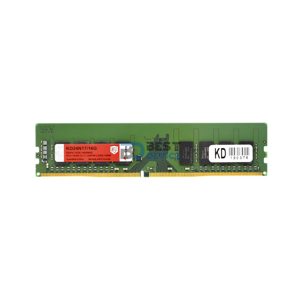 MEMORIA RAM KEEPDATA DDR4 16GB 2400 MHZ KD24N17/16G MEMORIA RAM KEEPDATA DDR4 16GB 2400 MHZ KD24N17/16G