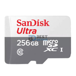 MEMORIA SANDISK MICRO SD ULTRA C10 256GB