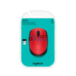 MOUSE LOGITECH 910-004941 M170 WIR ROJO