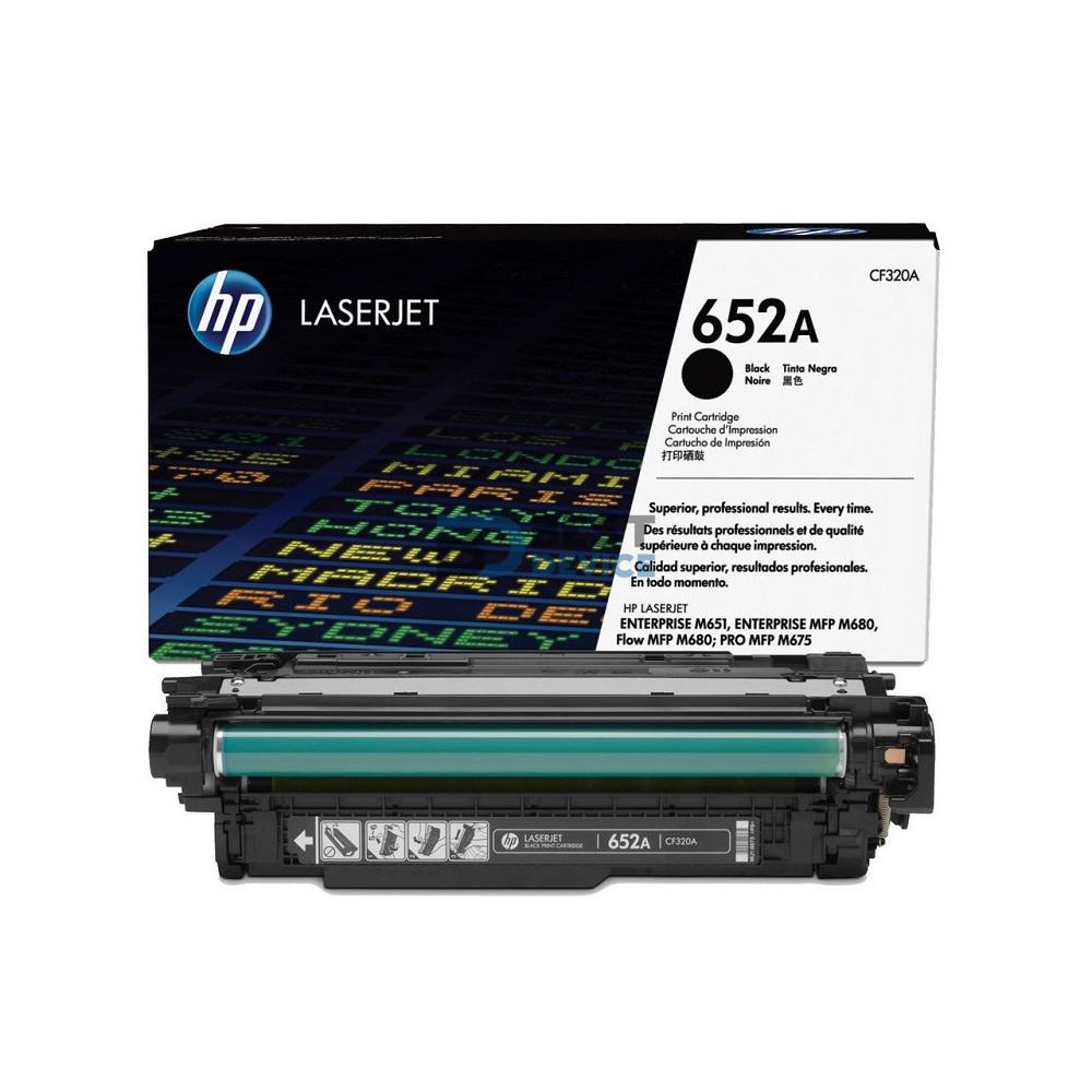 TONER HP CF320A (652A) NEGRO M651DN TONER HP CF320A (652A) NEGRO M651DN