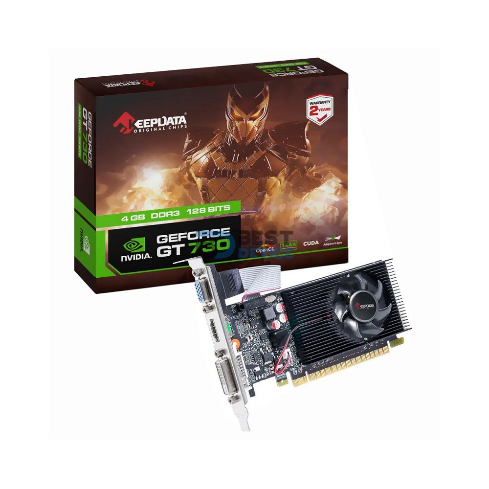 TARJETA GRÁFICA KEEPDATA GT730 4GB D3 128GB KDGT730-4GD3/128 TARJETA GRÁFICA KEEPDATA GT730 4GB D3 128GB KDGT730-4GD3/128