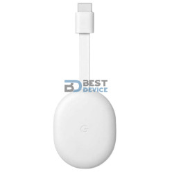 ADAPTADOR CHROMECAST CON GOOGLE TV WHITE 4K GA01919