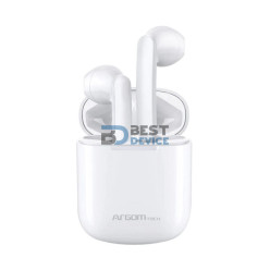 AURICULAR ARGOMTECH ARG-HS-5080WT BLANCO CON ACCESORIORIOS