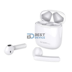 AURICULAR ARGOMTECH ARG-HS-5080WT BLANCO CON ACCESORIORIOS