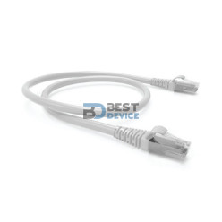 CABLE UTP SIEMON CAT6 WHITE 1M