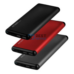 CARGADOR PORTÁTIL ARGOMTECH ARG-PB-1150BK 12000mAh NEGRO