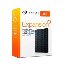 DISCO DURO EXTERNO SEAGATE 2 TB 3.0 USB NEGRO