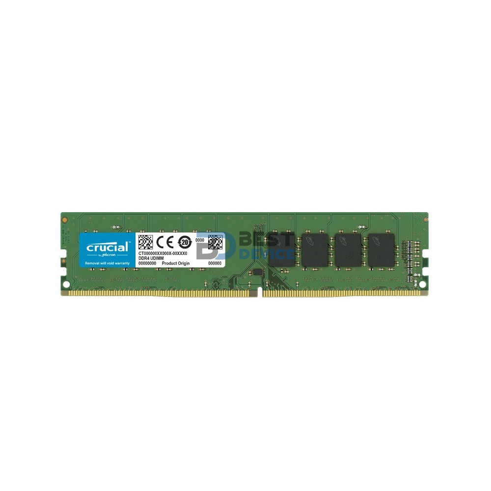 MEMORIA RAM CRUCIAL DDR4 8GB 3200 MHZ CL22 UDIMM MEMORIA RAM CRUCIAL DDR4 8GB 3200 MHZ CL22 UDIMM