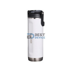BOTELLA IGLOO 600ML SSTL SPRT SPPER BTL BLANCO C/MANIJA 6P 71084