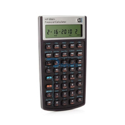 CALCULADORA FINANCIERA HP 10BII+ 1 LINEA FORM VERTICAL NEGRO