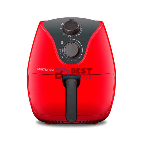 FREIDORA SIN ACEITE MULTI CE083USA 4L 1500W 127V ROJO