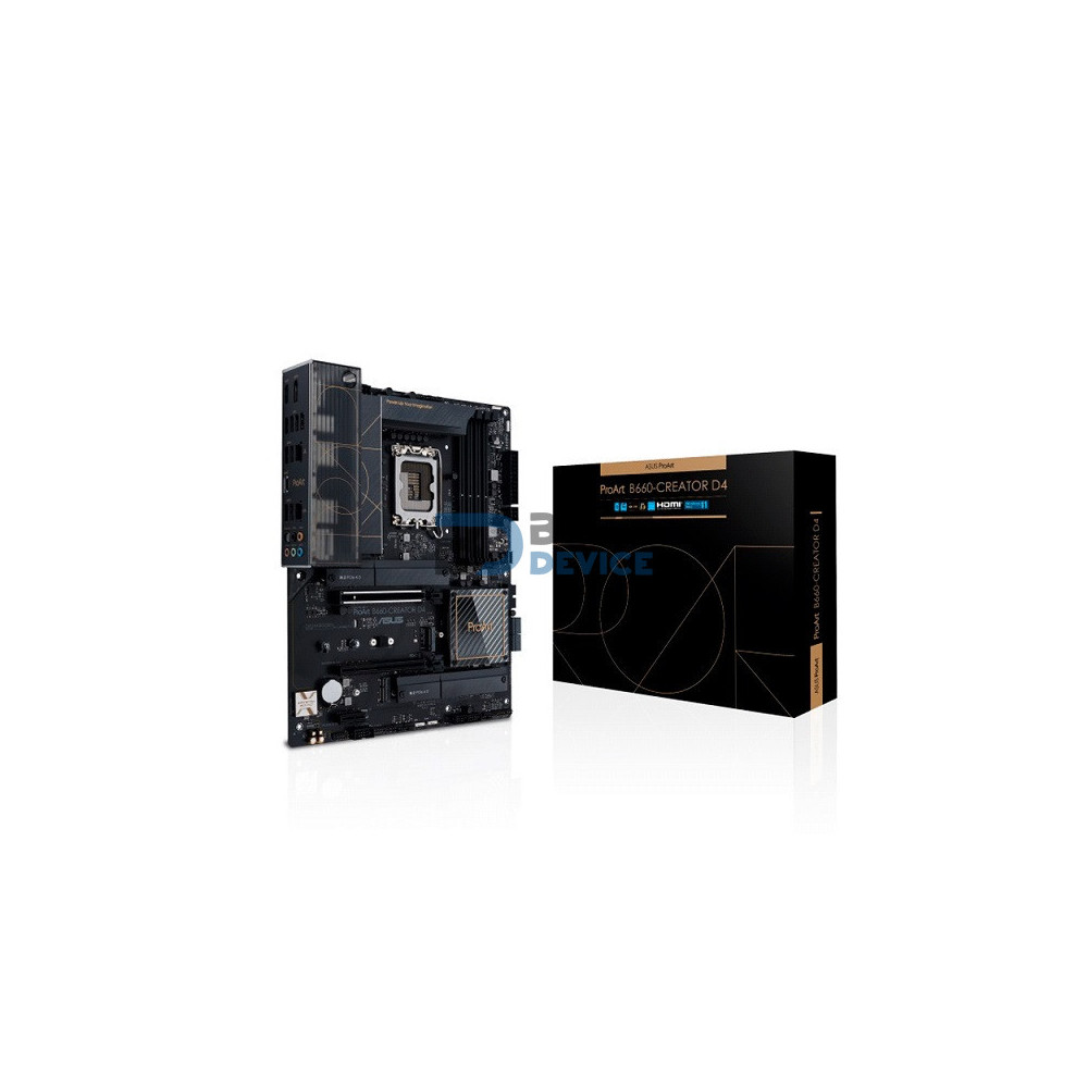 PLACA MADRE ASUS 1700 B660-CREATOR D4 PROART S/R/HDMI/DP/3M2/USB3.2/ATX D PLACA MADRE ASUS 1700 B660-CREATOR D4 PROART S/R/HDMI/DP/3M2/USB3.2/ATX D