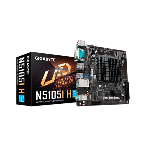PLACA MADRE GIGABYTE+CPU CELERON N5105I H 1.0/V/S/R/HDMI/DP/COM/DDR4/USB3.2/MITX