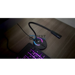 MICROFONO XTECH XTS-680 GLISSER RGB 2M GAM/30KHZ