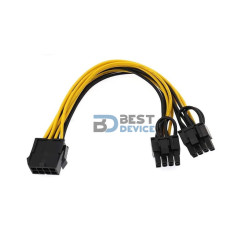 SPLITTER CPU 8PIN A 2X 8 PIN (6+2) PCI-E X002VPKSK5