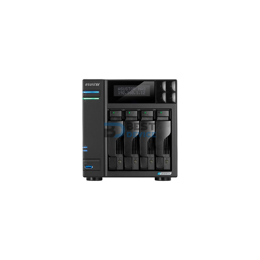 NAS ASUSTOR AS6704T QC 2.0/4BAY/4GB/4 M.2/2-GBLAN/HDMI/2USB3.2 NAS ASUSTOR AS6704T QC 2.0/4BAY/4GB/4 M.2/2-GBLAN/HDMI/2USB3.2